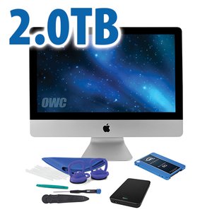 DIY Upgrade Bundle for 2012 - 2019 21.5" iMac's factory HDD: 2.0TB OWC Mercury Electra 6G Solid-State Drive.