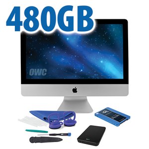 DIY Upgrade Bundle for 2012 - 2019 21.5" iMac's factory HDD: 480GB OWC Mercury Extreme Pro 6G SSD.