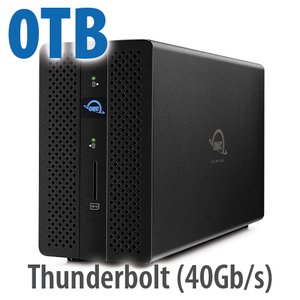 OWC Gemini Two-Bay RAID Thunderbolt (40Gb/s) External Storage Enclosure + 7-Port Docking Solution for 2.5-inch & 3.5-inch SATA & U.2 Drives