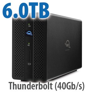6.0TB OWC Gemini Ultra X6 Six-Drive SSD RAID Thunderbolt (40Gb/s) External Storage + 7-Port Docking Solution with SoftRAID