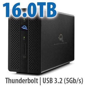 16.0TB OWC Gemini Two-Drive RAID Thunderbolt (40Gb/s) External Storage + 7-Port Docking Solution